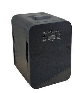 FOHERE Mini Frigo 2 in 1, Frigorifero Portatile da 15 Litri con Funzione di Raffreddamento e Riscaldamento, 12V DC/220V AC per Auto, Uffici e Camere da Letto, Modalità Eco & Max