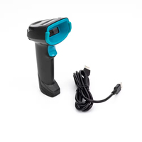 Lecteur de codes-barres industriel portable GUOTAO OEM, durable, J6, filaire, 1400G, 1D 2D, scanner de codes-barres mobile