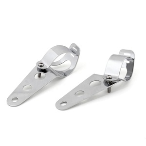 ท่อตะเกียบ Harley 34MM-38MM,ตัวยึด<span class=keywords><strong>ไฟ</strong></span>หน้ามอเตอร์ไซค์สไตล์เรโทรพร้อม Bobber Chopper - Product Image 4