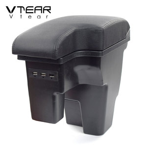 Accoudoir décoratif intérieur de boîte de rangement, repose-bras, interface de chargement USB, accessoire pour voiture Ford <span class=keywords><strong>Focus</strong></span> 3, 2012 — 2020 - Product Image 3