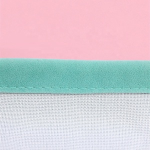 FY gioielli borsa di velluto Logo personalizzato morbida borsa blu Tiffany borse in velluto scamosciato per collana bracciale confezione regalo - Product Image 4