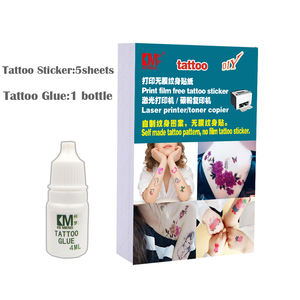 Papel Adhesivo para Tatuajes Temporales Personalizados, Ecológico, Imprimible, sin Película, con Diseño de Cuerpo Sexy, Blanco, Tamaño A4 - Product Image 3