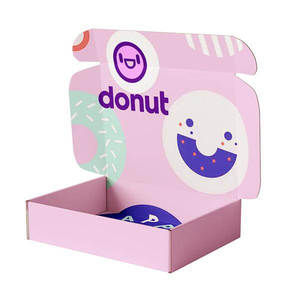 Hot Selling <strong>Custom</strong> Paper <strong>Boxes</strong> Food Grade Cake Doughnut Cardboard <strong>Box</strong> Packaging For Bakery - Product Image 3
