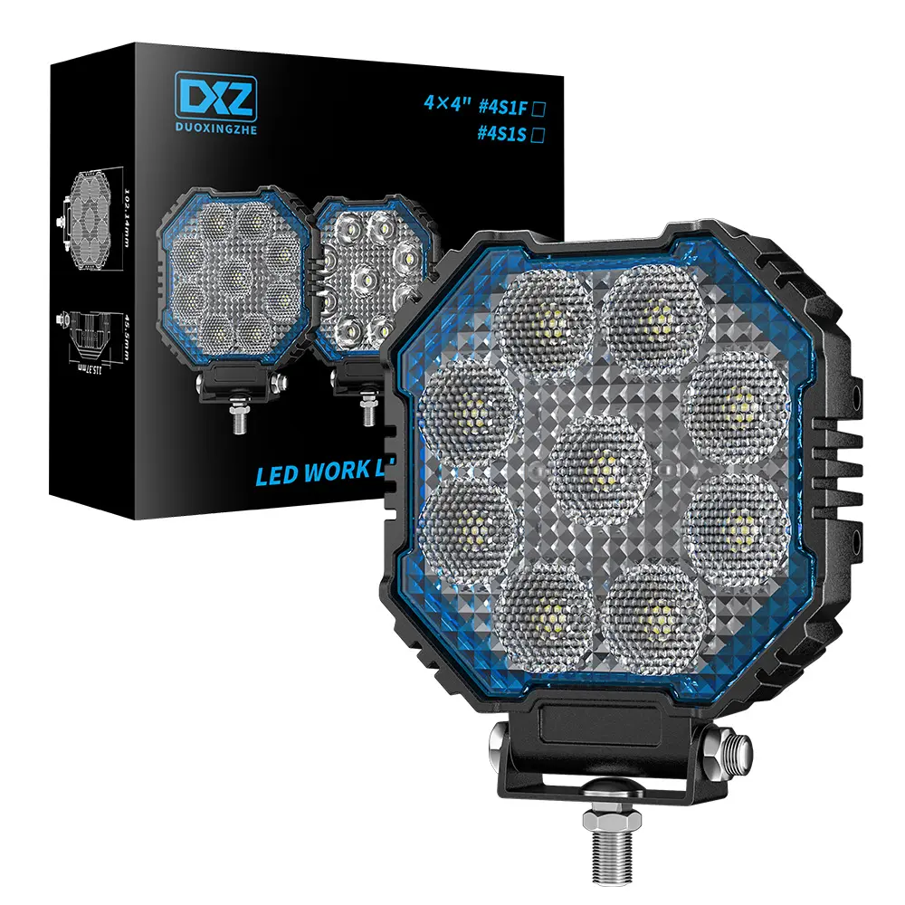 Dxz New LED nông nghiệp Đèn pha máy kéo/Trailer xe nâng Pod Ánh sáng 4inch LED làm việc ánh sáng tại chỗ/lũ chùm 27 Wát IP67