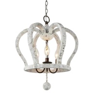 Lampe suspendue vintage en bois, chaîne en bois et métal, vente en gros directe d'usine, ampoules personnalisées, luminaire suspendu pour décoration de café