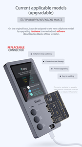 <span class=keywords><strong>QianLi</strong></span> <span class=keywords><strong>ICopy</strong></span> <span class=keywords><strong>Plus</strong></span> Capteur de lumière True Tone et carte batterie pour téléphone 11 Pro Max XR XS MAX XS 8P 8 Réparation tactile et de vibration - Product Image 4
