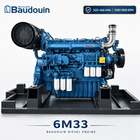 SCDC Weichai Baudouin 6M33 520-660kWe 650-825kVA 1500/1800RPM Dieselmotor für Generatoren ESP PRP DCP COP Hersteller