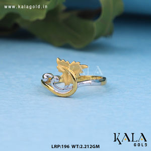 Elegant 22K <b>Plain</b> Gold <b>Ring</b> for Women Modern Minimalist Design, Lightweight, Perfect for Daily or Office Wear - Product Image 3