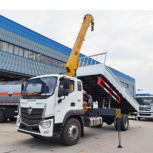 Camion benne Foton 4x2 avec grue articulée de 6,3 tonnes montée sur camion - Product Image 1