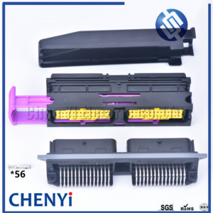 56 Pins Ecu Auto Waterdichte Pcb Aluminium Doos Behuizing Voor Tuning LPG Auto Ecu Programmeur Met Connector 211pc562s8009 - Product Image 2