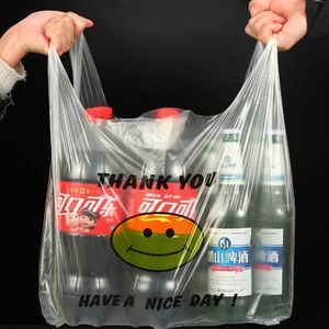 Personalizable HDPE Plástico Camiseta Bolsas DE LA COMPRA Fábrica de embalaje de cartón - Product Image 3