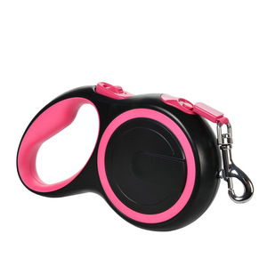 Guinzaglio per animali domestici di lusso con guinzaglio retrattile retrattile da 26 piedi con impugnatura antiscivolo e nastro riflettente qualità marcia per cani - Product Image 3