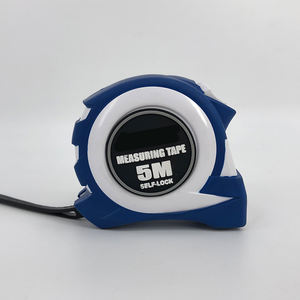 Metro a nastro autobloccante da 5 m con custodia in ABS, nastro in acciaio metrico per uso edile - Product Image 1