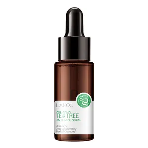 OEM/ODM LAIKOU Anti-acne 17ml Serum Oil Control Tea Tree Acne Treatment Pore Shrink Anti Aging Anti Wrinkle Skin Care Serum