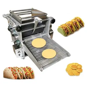 Fabrikdirekt-Kohlmehlmaschine in Spanisch industrielle französische Pfannkuchenpresse zu verkaufen Tortilla-Maschine