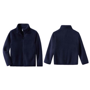 <strong>Winter</strong> Boys Fleece <strong>Jacket</strong> Outdoor Warm Custom Logo <strong>Toddler</strong> Kids Unisex School Stand Collar Polar Fleece Full-Zip <strong>Jackets</strong> - Product Image 2