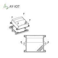 Systèmes d'alarme de capteur de température et d'humidité sans fil LoRaWan de haute qualité et sensibles pour une utilisation intérieure et extérieure