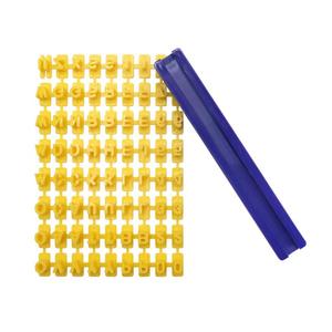 Moule à gaufrage pour impression bricolage en gros coupe-biscuits gâteau lettre numéro biscuit moule à biscuits Alphabet presse timbre - Product Image 2