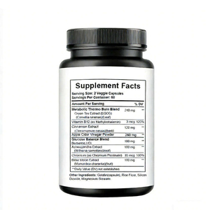 Capsule Minceur Naturelle Metaburn pour la Gestion du Poids et le Métabolisme, avec Chrome, Vitamine B12, Berbérine HCl, Ashwagandha – Complément Alimentaire - Product Image 4