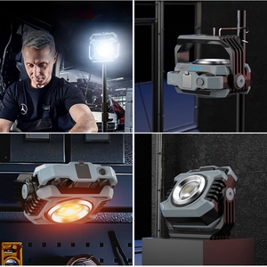 Đèn làm việc Wason New 1800 lumen cao cấp, điều chỉnh độ sáng không cấp độ, đèn LED COB+TG3 kép, sạc từ tính, tích hợp đèn chiếu điểm và đèn pha - Product Image 6