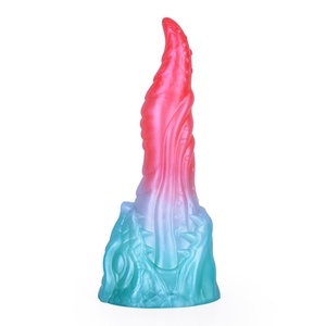 NNSX Fantasy Dragon Tongue Dildos Tentacle Cock Penis Soft Silicone Tongue Dildo for Female  Adult Women Juguetes Sexuales - Product Image 4