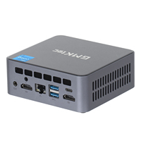 Ordinateur PC Intel Core I3-10110U Mini PC 2 cœurs 4 threads Mini Host DDR4 avec SSD M.2 2280 Ordinateur PC Mini Bureau