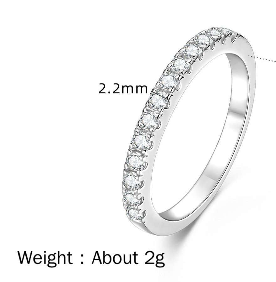 All-match women's half-body ring[KWhite]