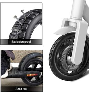 Pneu solide de 8.5 pouces pour <span class=keywords><strong>Xiaomi</strong></span> Mijia <span class=keywords><strong>M365</strong></span> scooter électrique antidérapant remplacement de <span class=keywords><strong>roue</strong></span> de pneu en caoutchouc <span class=keywords><strong>avant</strong></span>/arrière - Product Image 5