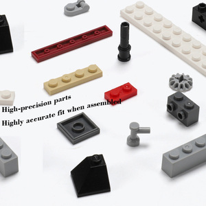 Modèle de <span class=keywords><strong>porte</strong></span>-avions AJB Modern Buildings Theme, jouet de <span class=keywords><strong>construction</strong></span> éducatif assemblé, blocs de <span class=keywords><strong>construction</strong></span> en plastique ABS - Product Image 4