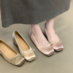 Zapatos Planos de Mujer, Diseño de Mariposa, Punta Redonda, Bailarinas, Zapatos de Baile - Product Image 2