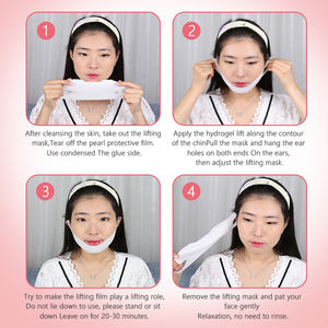 <span class=keywords><strong>Korea</strong></span> <span class=keywords><strong>V</strong></span> Neck Chin Up Straffung Double Chin Reducer Patch <span class=keywords><strong>V</strong></span> <span class=keywords><strong>Line</strong></span> Straffende Gesichts maske OEM - Product Image 6
