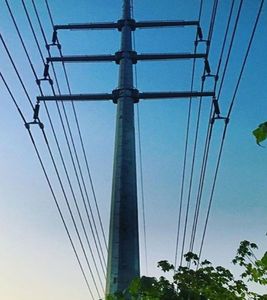 Poteau utilitaire octogonal en acier galvanisé NEA Standard 30ft 35ft 40ft pour la distribution électrique des Philippines, ligne électrique 11kV - Product Image 3