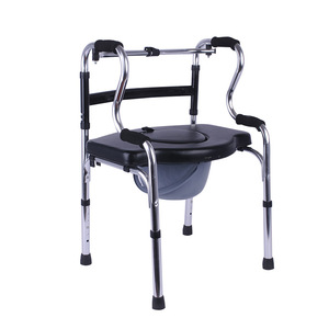 Creation Aluminum Alloy <b>Walker</b> With Seat And Commode For <b>Elderly</b> Mobility Support Folding Walking Aid - Product Image 4