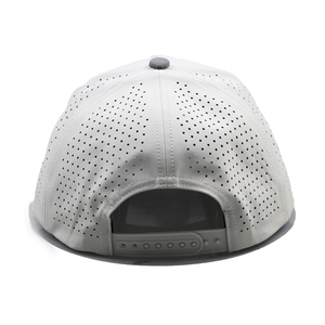 Chất lượng cao tùy chỉnh logo <span class=keywords><strong>PVC</strong></span> Mũ bóng chày 5 Bảng điều chỉnh laser Đục Hai giai điệu cong vành không thấm nước thoáng khí phong cách thể thao - Product Image 2