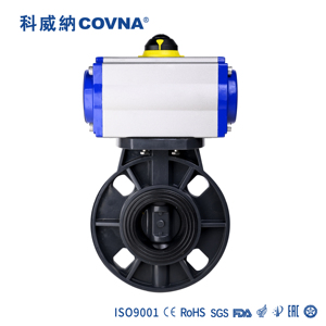 Vanne papillon pneumatique en PVC/UPVC COVNA DN150 220V avec réduction tarifaire, garantie 90 jours - Product Image 2