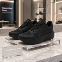 Chaussures de course pour hommes en mousse supercritique, tige en maille TPU, semelle extérieure CPU, baskets athlétiques légères et amortissantes