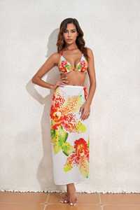 Mode 2026 Nouvelle Robe Longue en Chiffon Imprimée Sexy <span class=keywords><strong>de</strong></span> Style Européen et Américain, <span class=keywords><strong>Maillot</strong></span> <span class=keywords><strong>de</strong></span> <span class=keywords><strong>Bain</strong></span> Bikini Dos Nu en Dentelle, <span class=keywords><strong>Maillot</strong></span> <span class=keywords><strong>de</strong></span> <span class=keywords><strong>Bain</strong></span> Séchage Rapide - Product Image 6