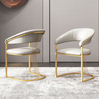 Chaises de salle à manger en velours noir rembourrées de style moderne, chaise de salle à manger de luxe moderne pour hôtel