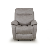 Fauteuil inclinable en cuir, fauteuil inclinable manuel, canapé simple pour salon, chambre à coucher, détente à domicile