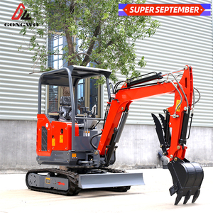 Miniexcavadora de orugas de 2 y 2.5 toneladas, superventas en Europa, con cilindro hidráulico, PLC, motor Laidong, caja de cambios y rodamientos, 1 año de garantía - Product Image 2