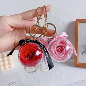 Rosa Eterna de 5 cm de MUNDY, Directo de Fábrica, Rosa Fresca Hecha a Mano en Caja, Empaquetada para Bodas y Festividades - Product Image 1