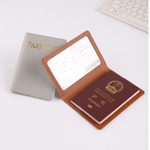 Tùy Chỉnh Đơn Giản Độc Đáo Mỏng Không Thấm Nước Hộ Chiếu Chủ Và Ví Du Lịch Phụ Kiện - Product Image 5