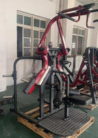 Machine de musculation en acier à usage commercial SUPER LAT PULLDOWN CIRCULAR pour les bras et le fitness du corps entier