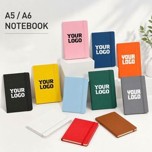 Promoción al por Mayor: Cuaderno de Cuero PU A5/A6 con Logotipo Personalizado, Colores y Tapa Dura Personalizables - Product Image 1