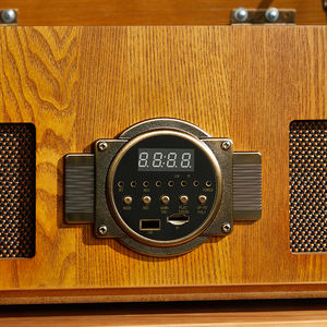 Venta caliente fonógrafo de altavoz estéreo de vinilo con cinta de casete tocadiscos de vinilo Tocadiscos - Product Image 5