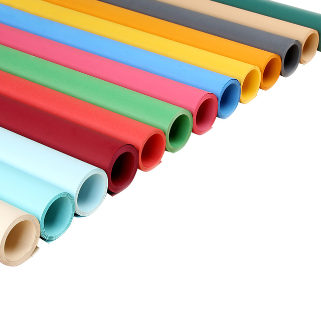 1.35*10m Photo Photography Studio Pros Shooting Seamless Backdrop Background Paper Assorted Colors Sizes