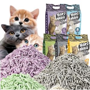Litière pour chat en tofu naturel, agglomérante, anti-odeurs, jetable dans les toilettes, sans poussière, biodégradable - Product Image 1