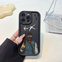 Coque de téléphone élégante et luxueuse Gertrude Vrunk pour iPhone 7 8 SE 2020 XS XR 12 13 Mini 11 14 15 16 Pro Max PC