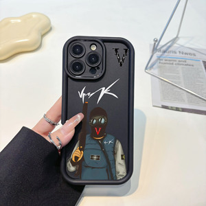 เคสโทรศัพท์หรูหราแบรนด์เนมมีสไตล์สำหรับ <span class=keywords><strong>iPhone</strong></span> 7 8 <span class=keywords><strong>SE</strong></span> <span class=keywords><strong>2020</strong></span> XS XR 12 13 <span class=keywords><strong>MINI</strong></span> 11 14 15 16 PRO MAX PC - Product Image 4