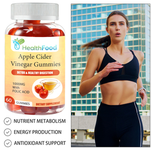 Wholesale Apple Cider Vinegar Gummies with Apple Cider Vinegar Promote Digestive Health Boost Antioxidant Power Gummies - Product Image 4